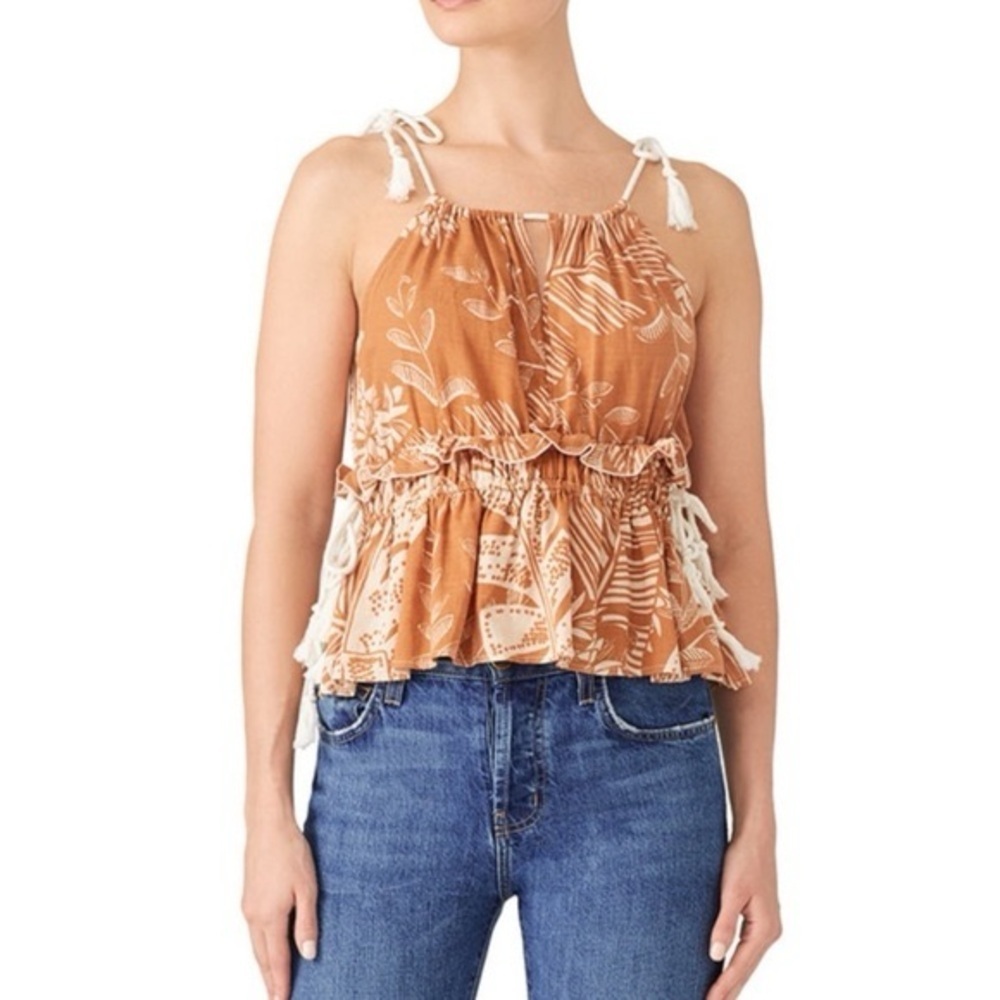 See by Chloe Tie Sleeve Blouse Size US 2